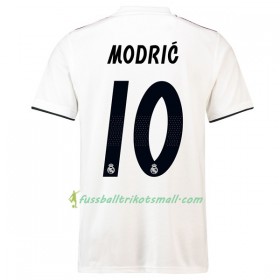 Günstige Fußballtrikots Real Madrid Modric 10 2018-2019 Kurzarm Heimtrikotsatz kaufen